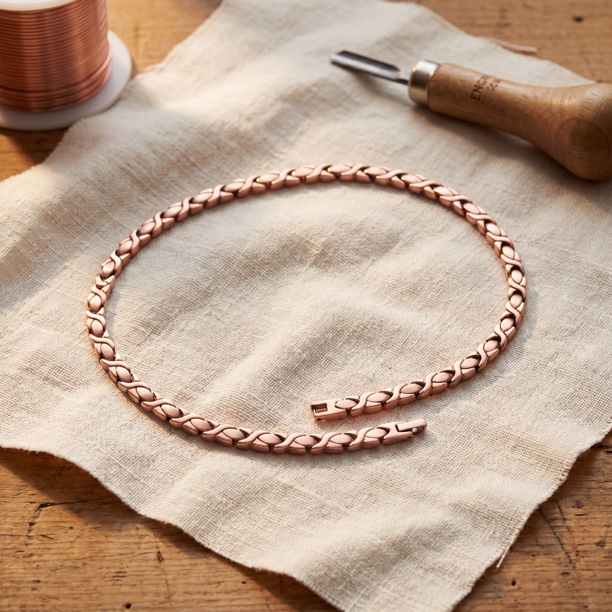 Birch Copper Necklace