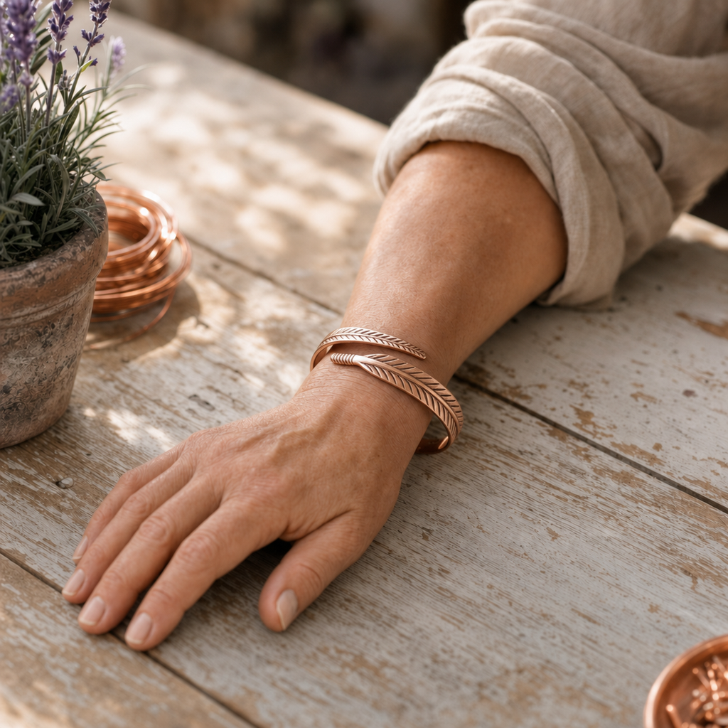 Stem Copper Bracelet