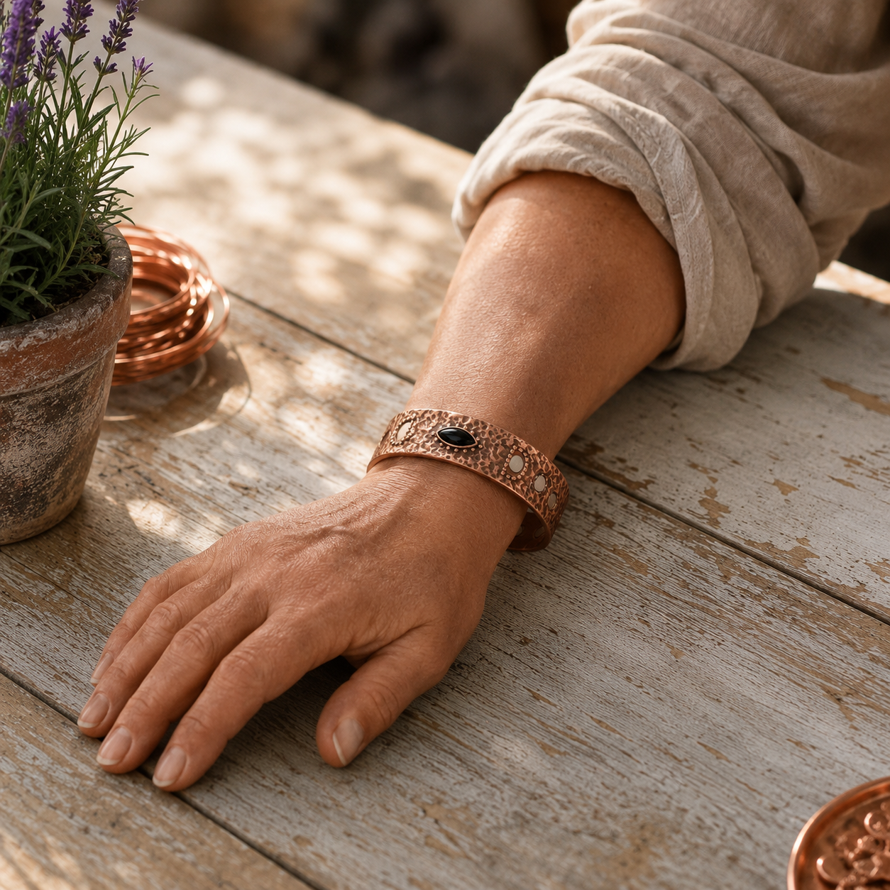 Haze Copper Bracelet