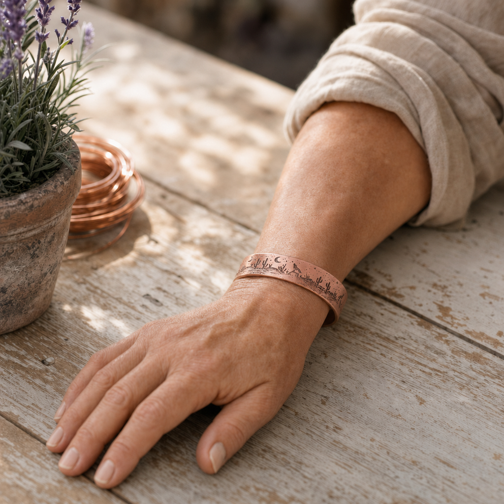 Inlet Copper Bracelet