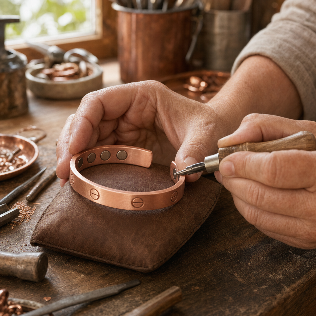 Arc Copper Bracelet