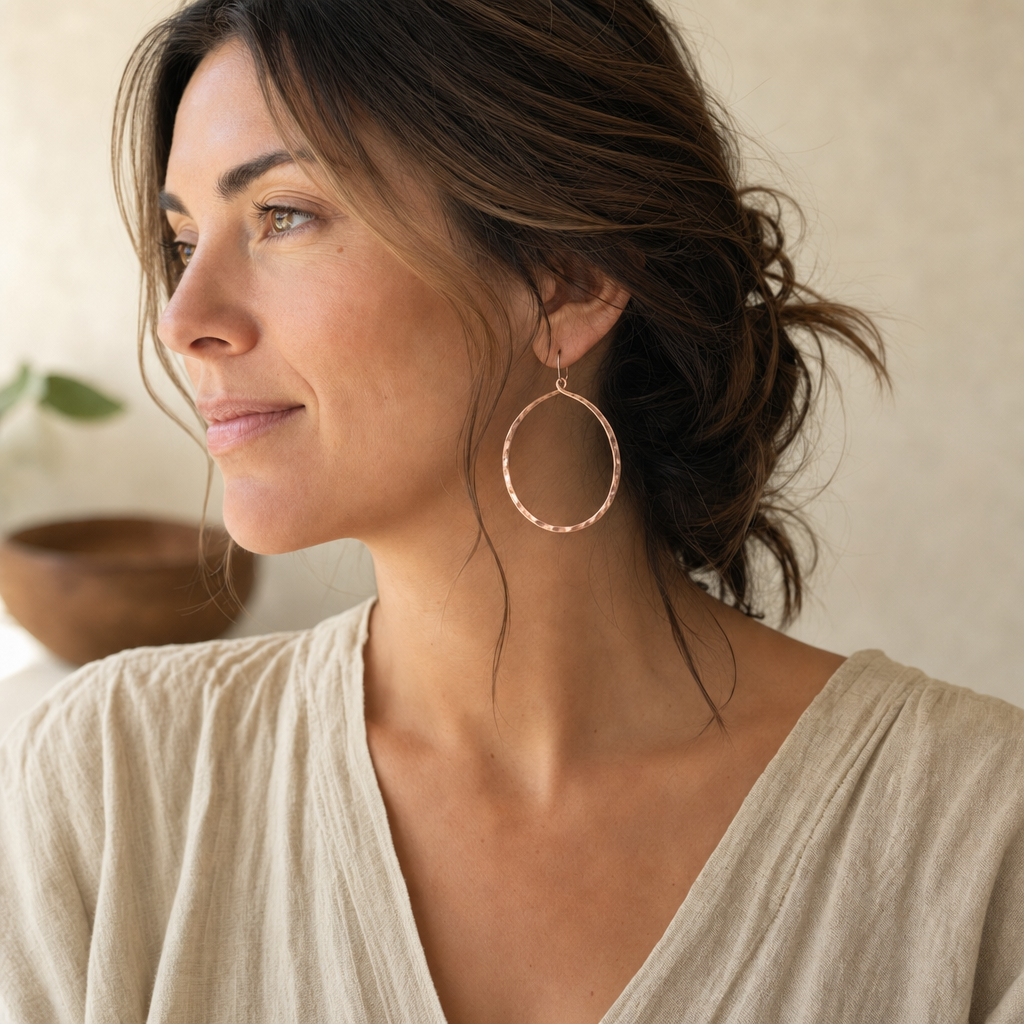 Aspen Copper Earrings