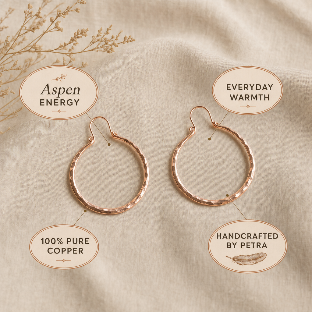 Aspen Copper Earrings