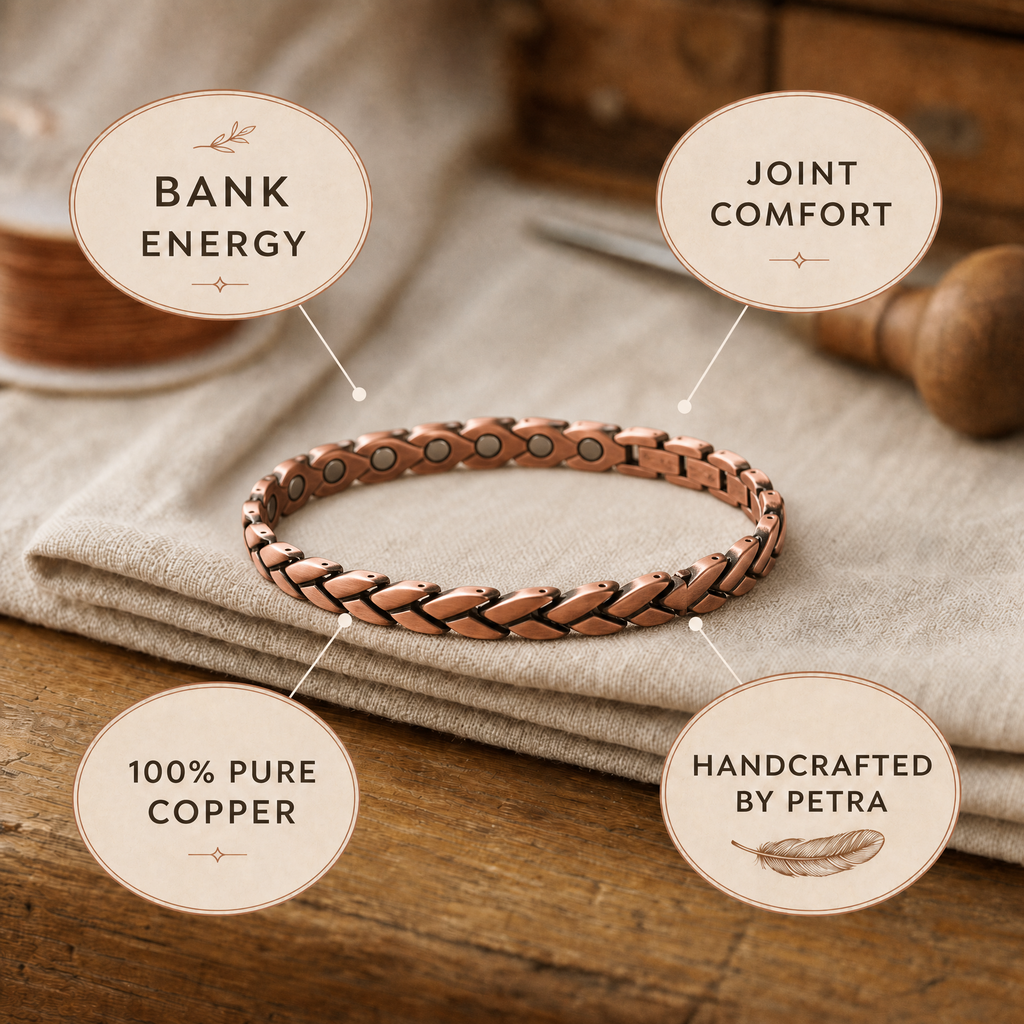 Bank Copper Anklet