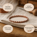Bank Copper Anklet