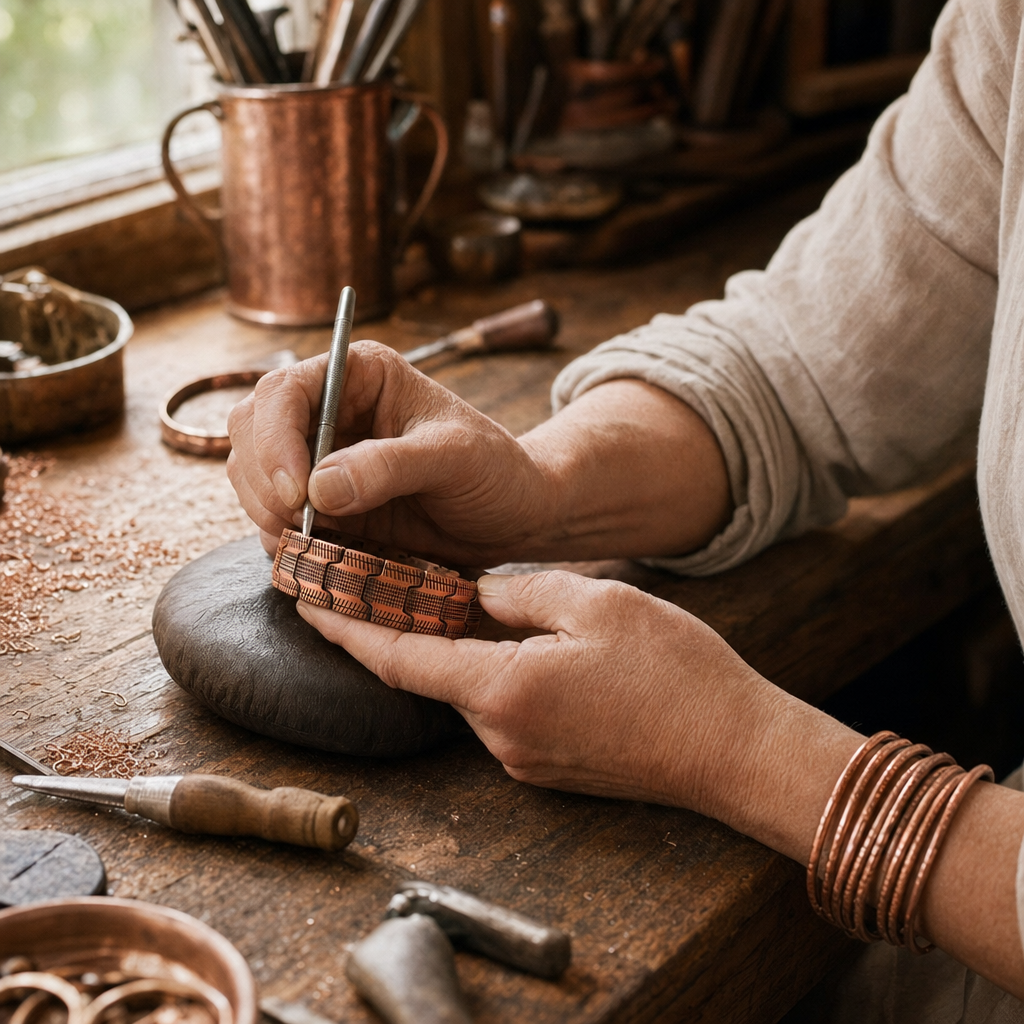 Bluff Copper Bracelet
