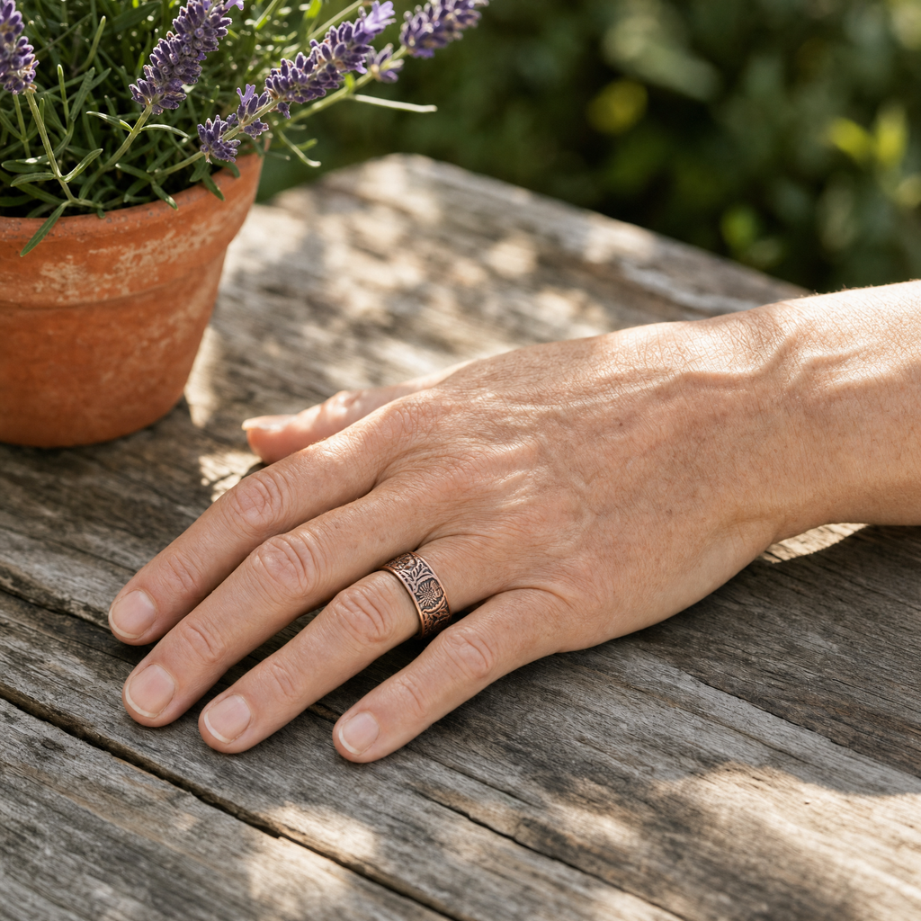 Bough Copper Ring