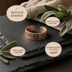 Bough Copper Ring