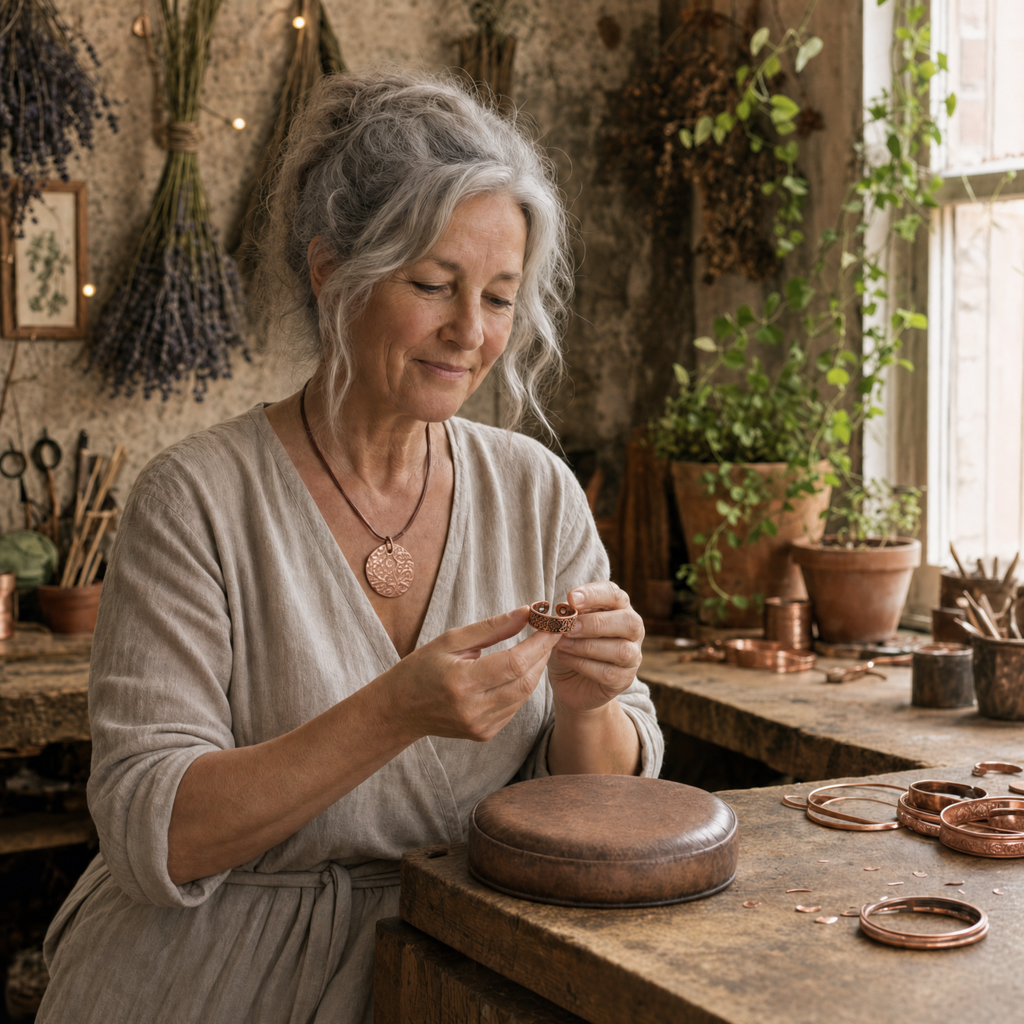 Bough Copper Ring