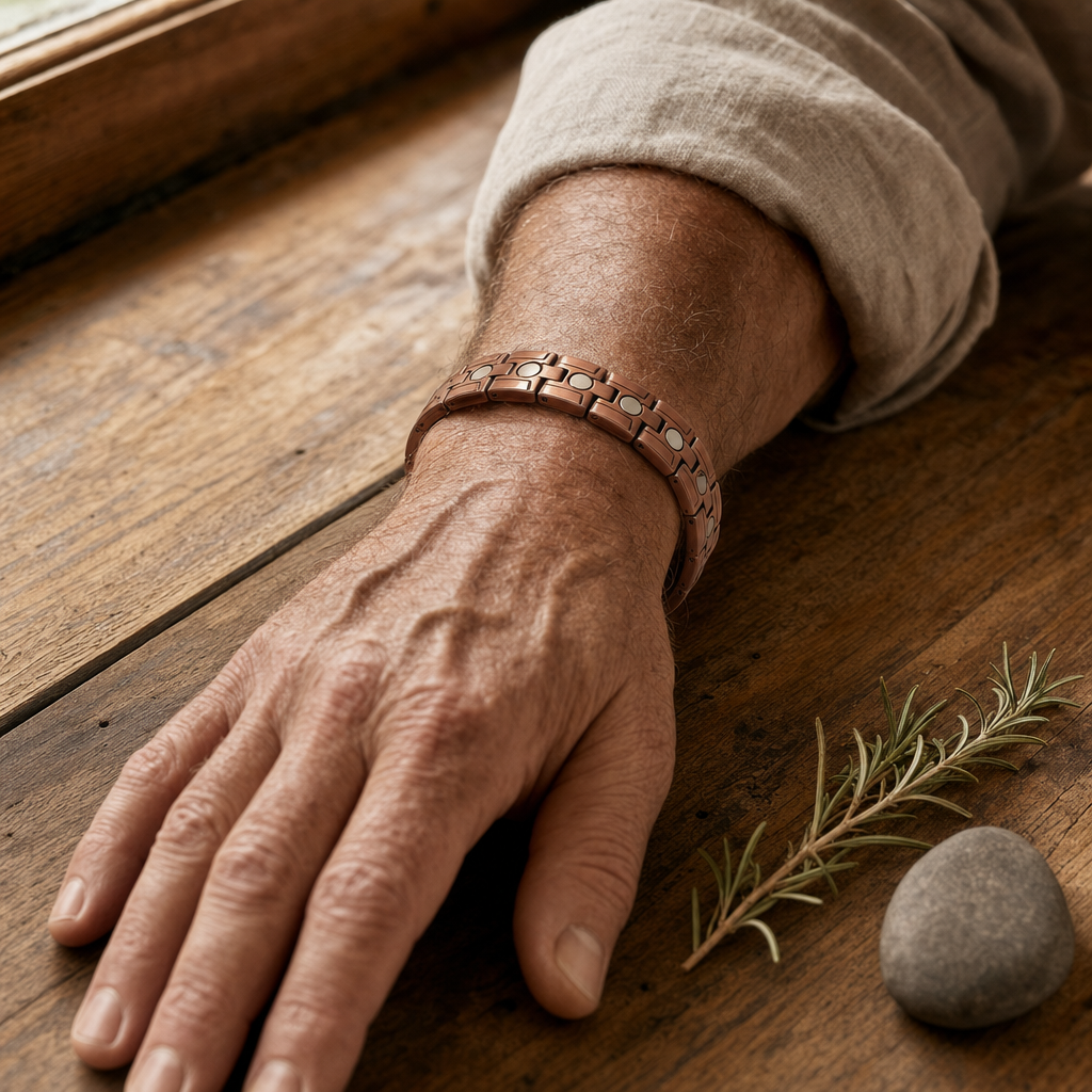 Bramble Men's Copper Bracelet