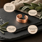 Braze Copper Ring