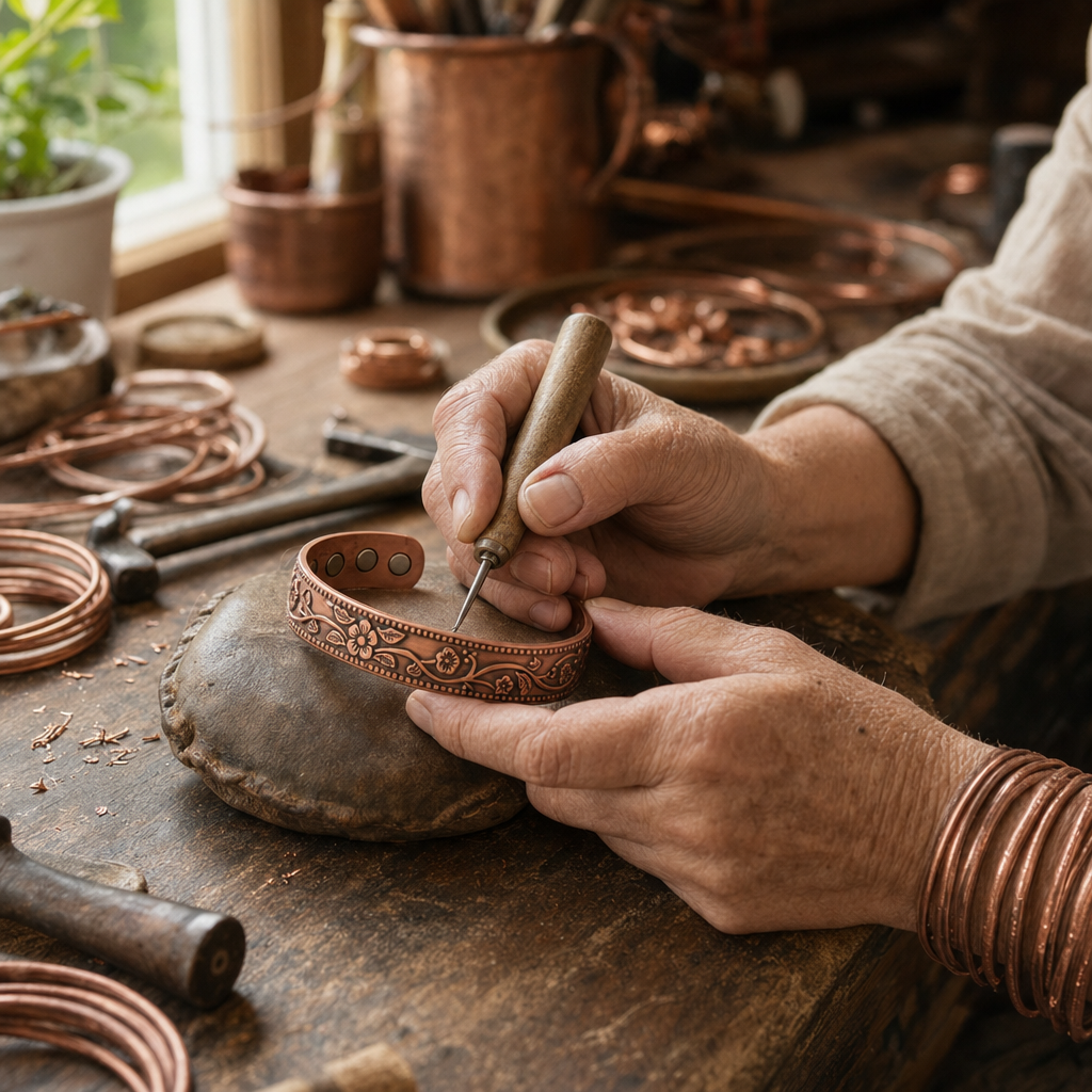 Chime Copper Bracelet