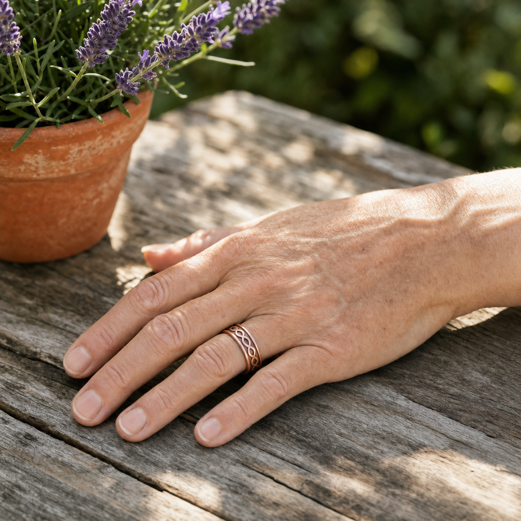 Cinder Copper Ring