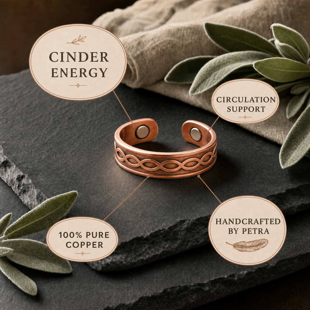 Cinder Copper Ring