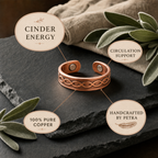 Cinder Copper Ring