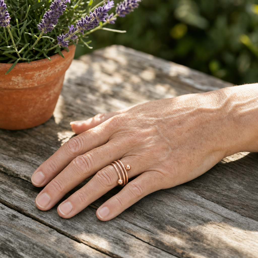 Clay Copper Ring