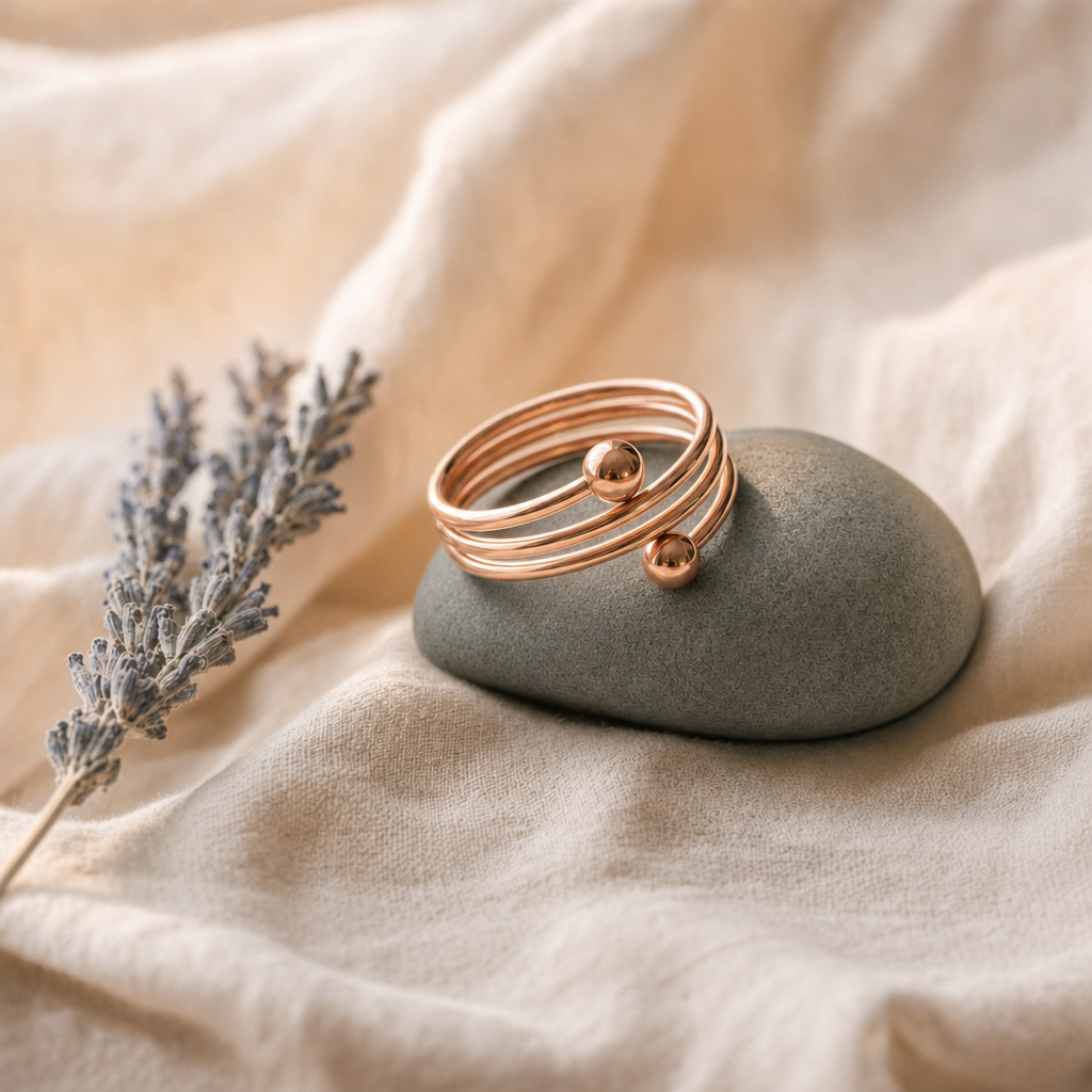 Clay Copper Ring