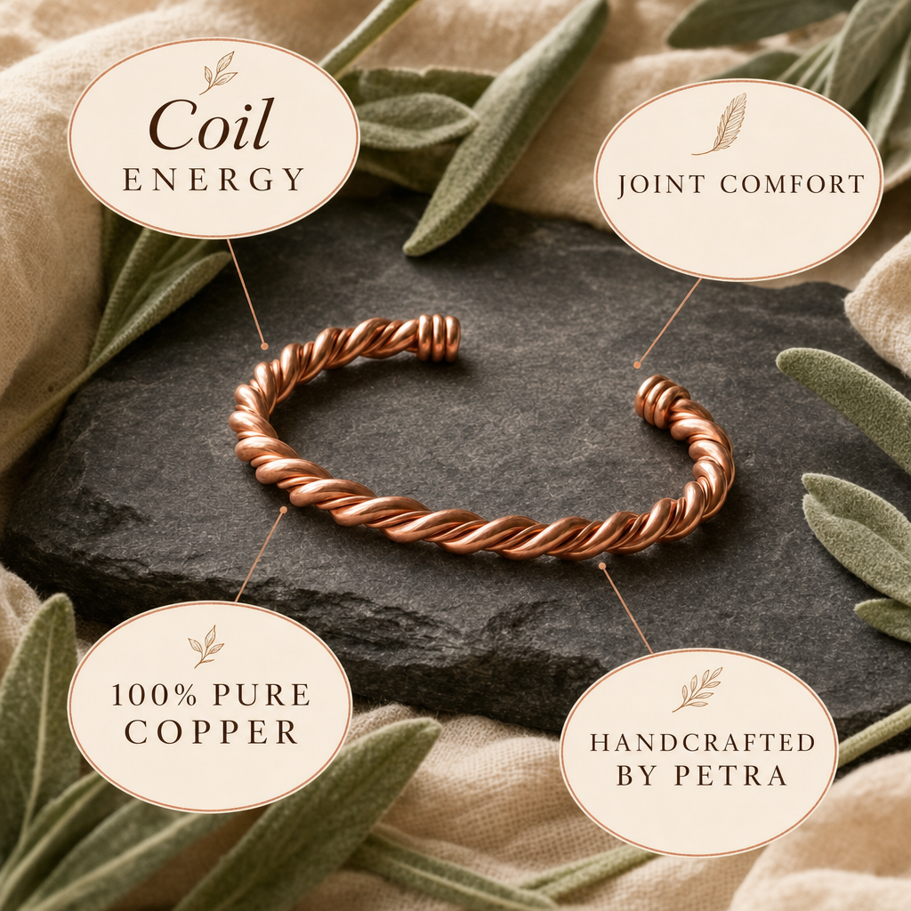 Coil Copper Bracelet