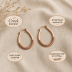 Creek Copper Earrings