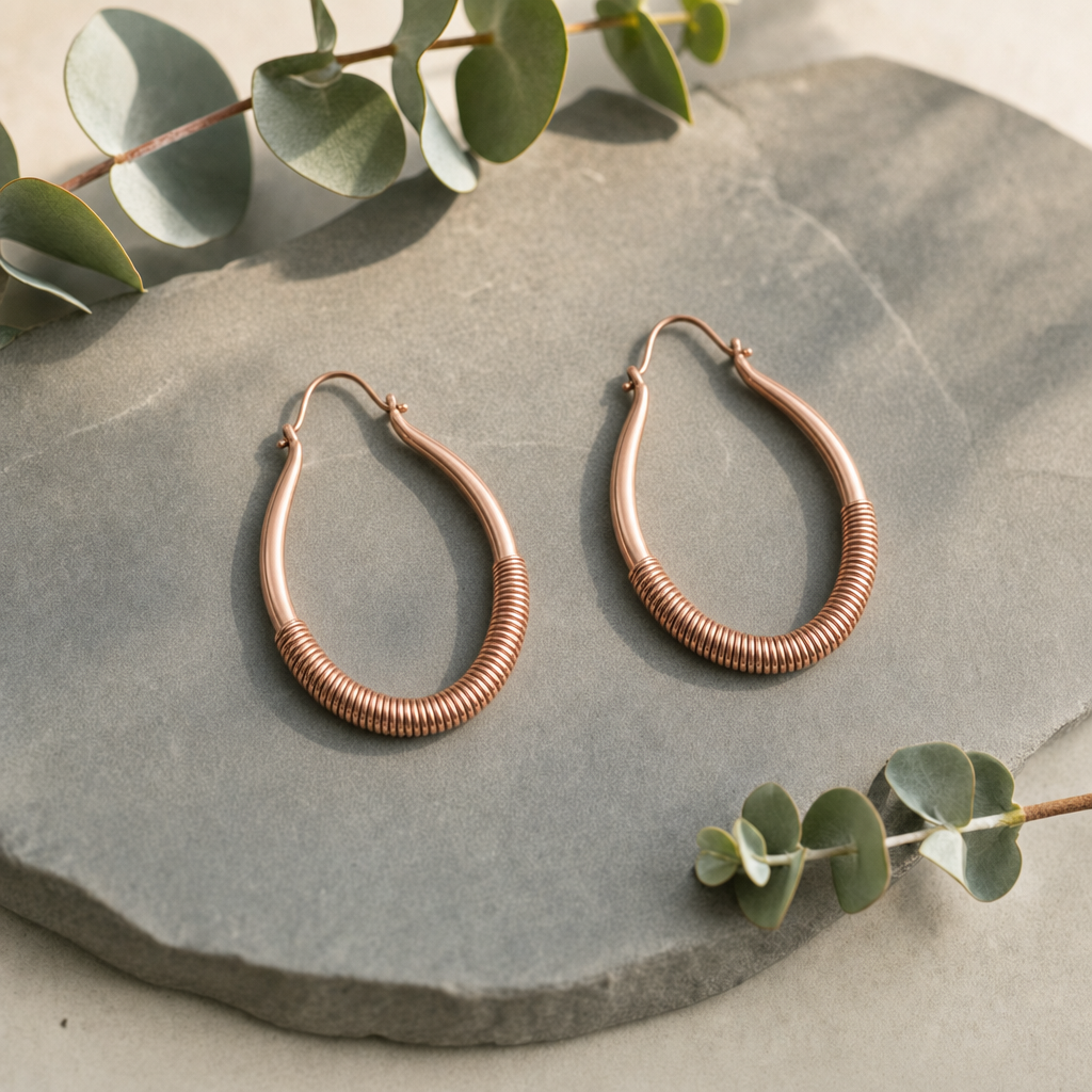 Creek Copper Earrings