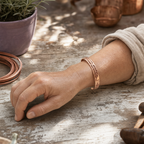 Crescent Copper Bracelet