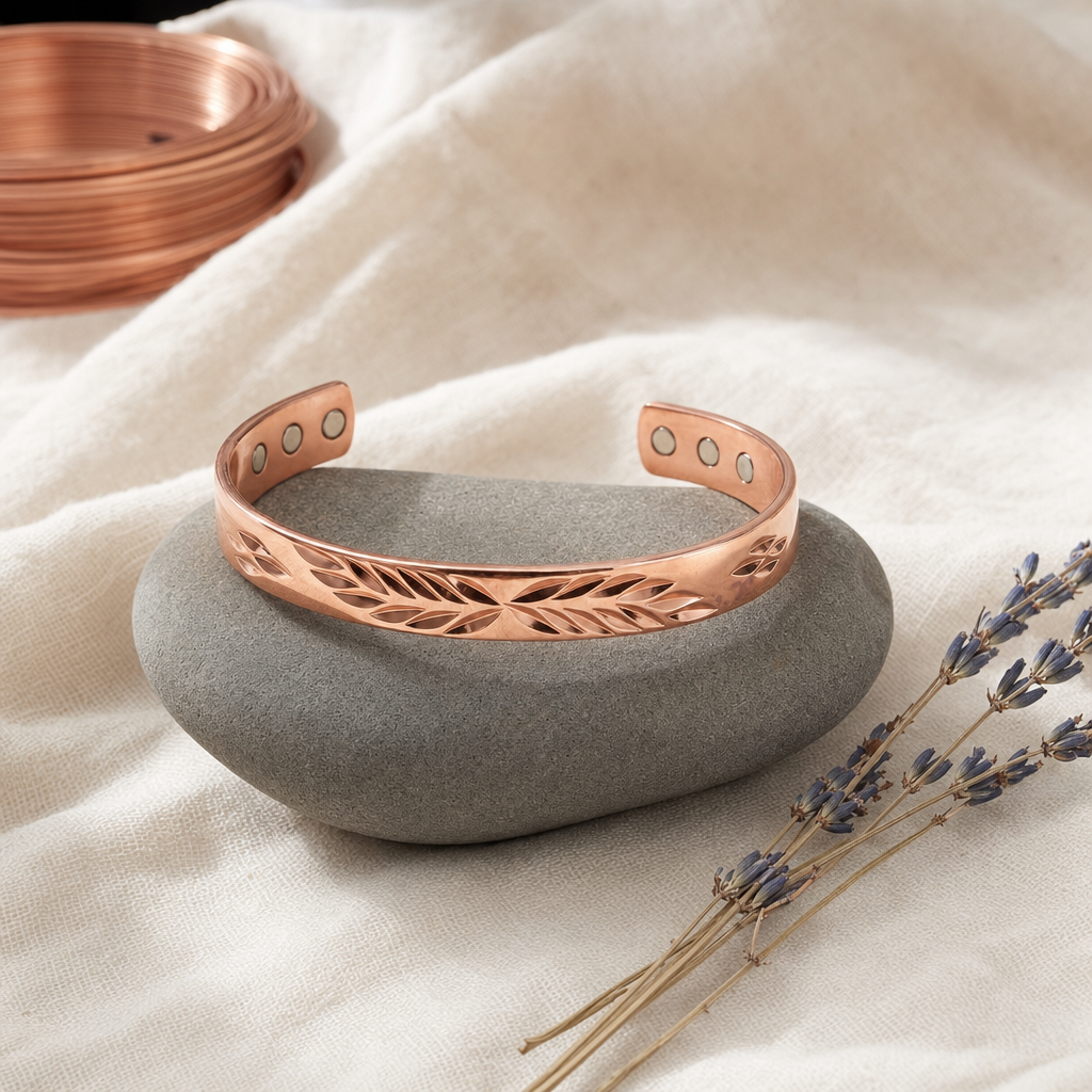 Crescent Copper Bracelet