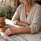 Down Copper Bracelet