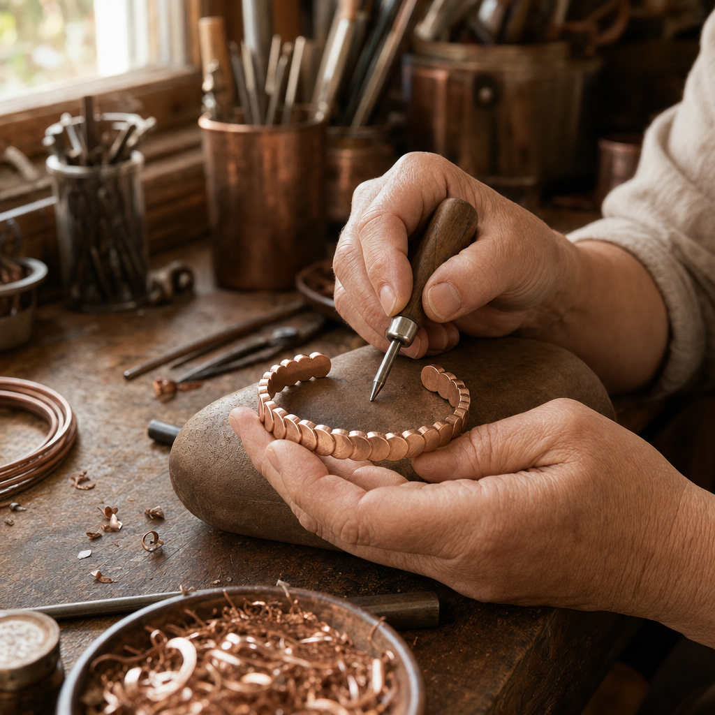 Ebb Copper Bracelet