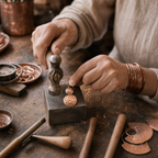 Equinox Copper Earrings