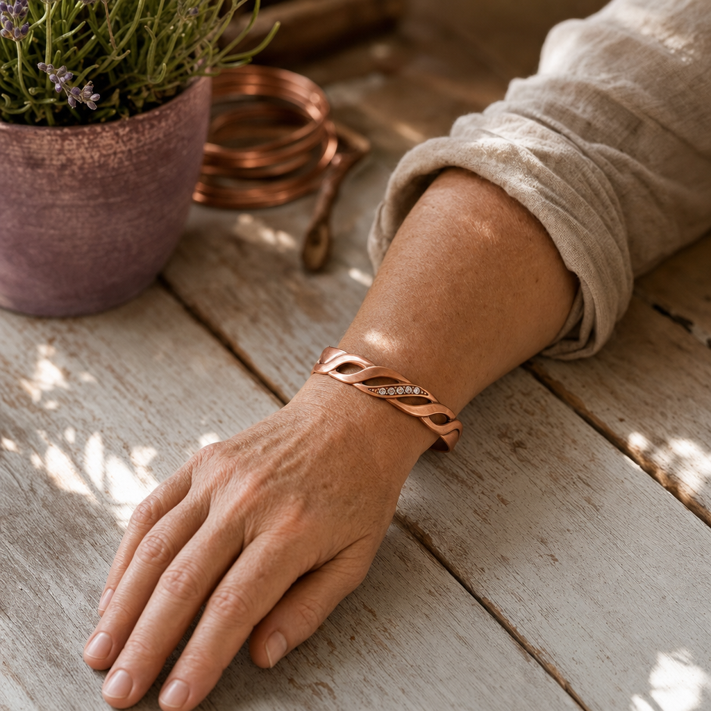 Fault Copper Bracelet