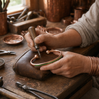 Fern Copper Bracelet