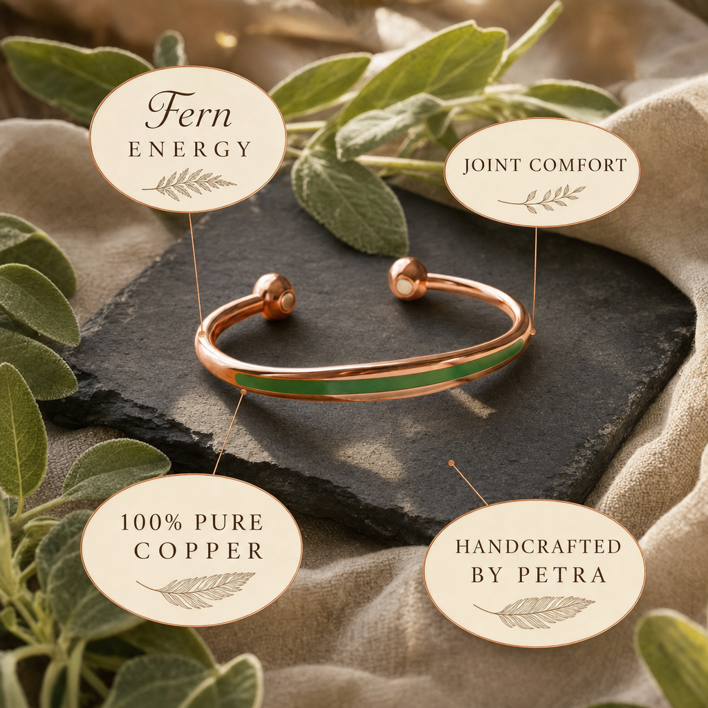 Fern Copper Bracelet