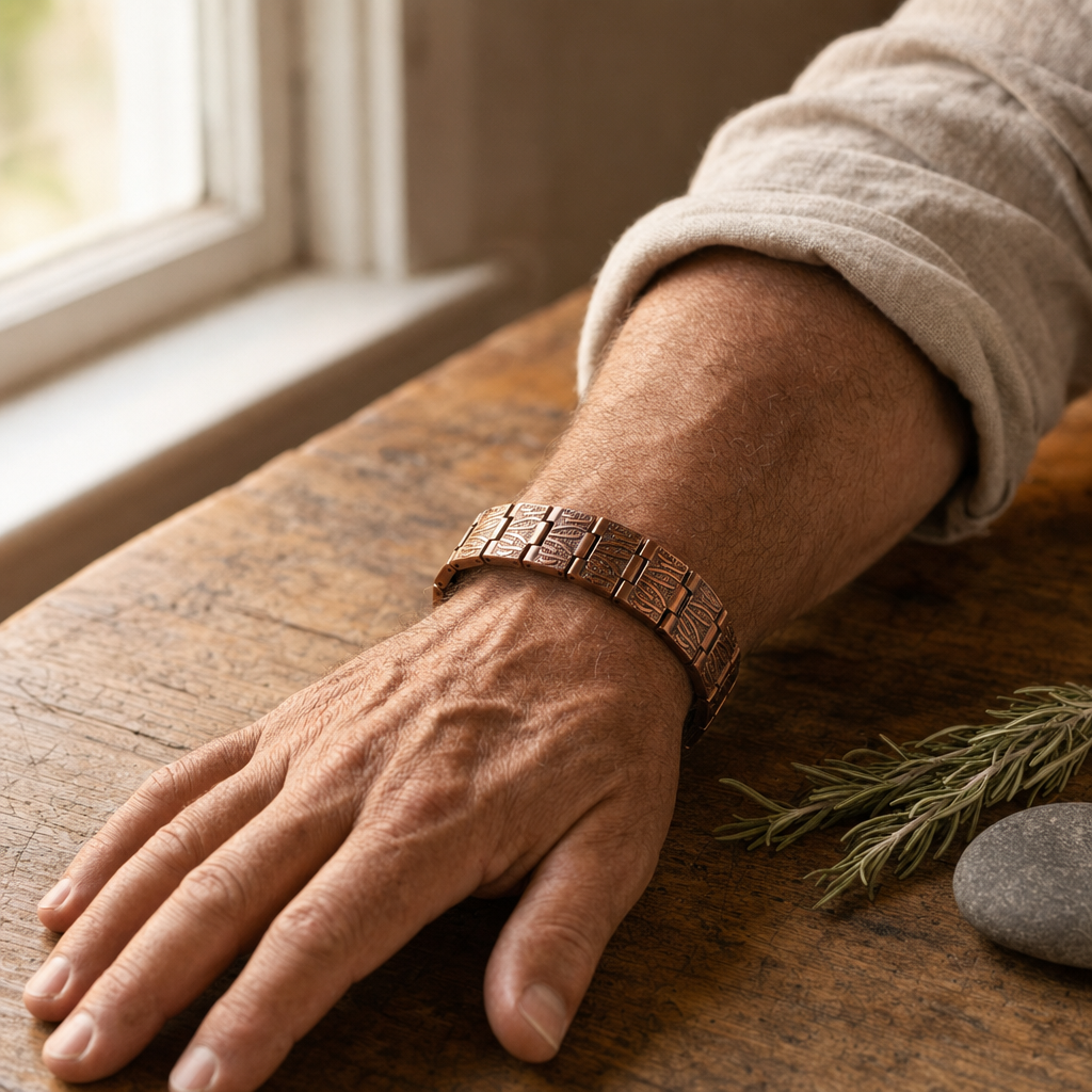 Flint Men's Copper Bracelet