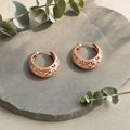 Frost Copper Earrings