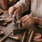 Gloam Copper Earrings