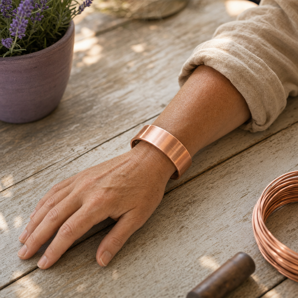 Hammer Copper Bracelet