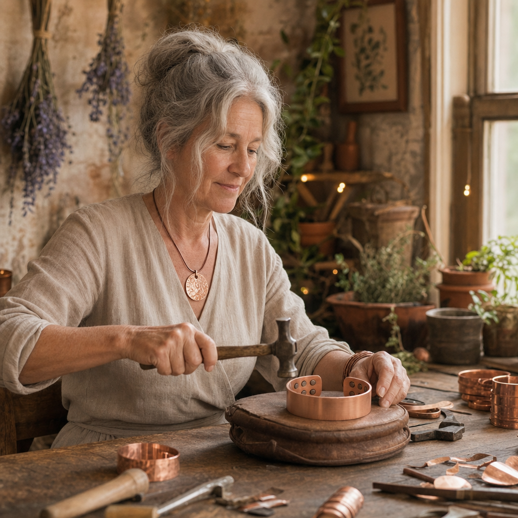 Hammer Copper Bracelet
