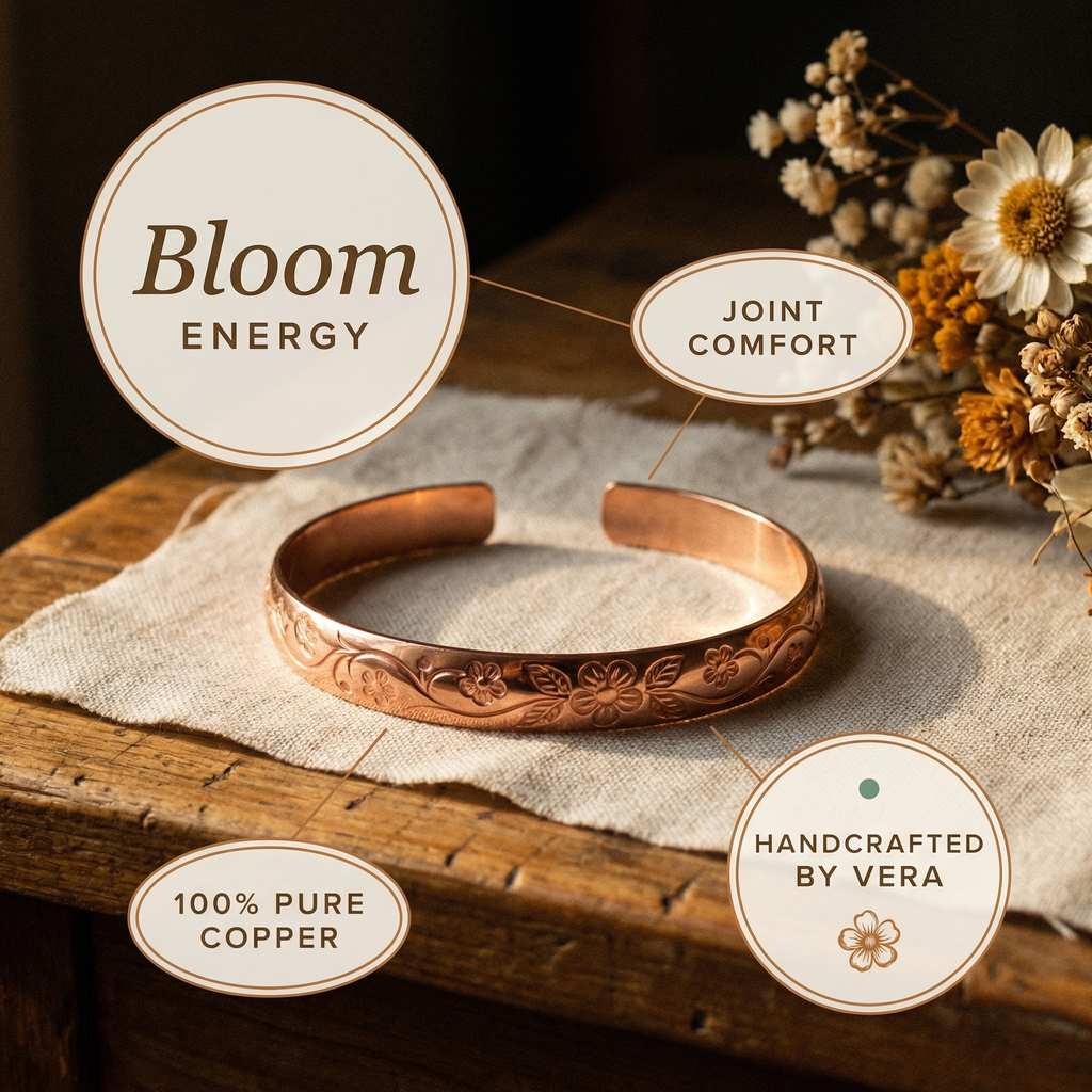 Blossom Copper Bracelet