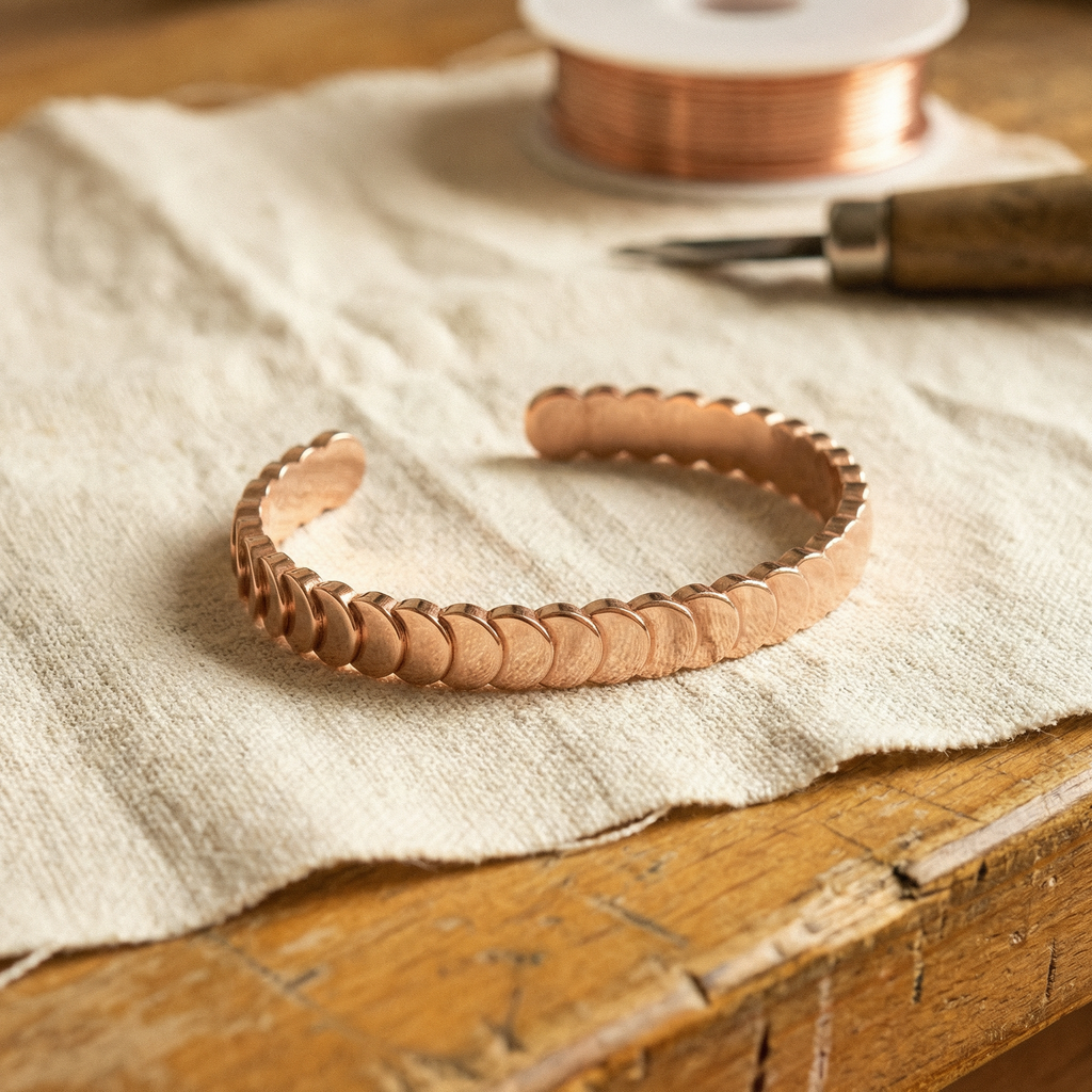 Ebb Copper Bracelet