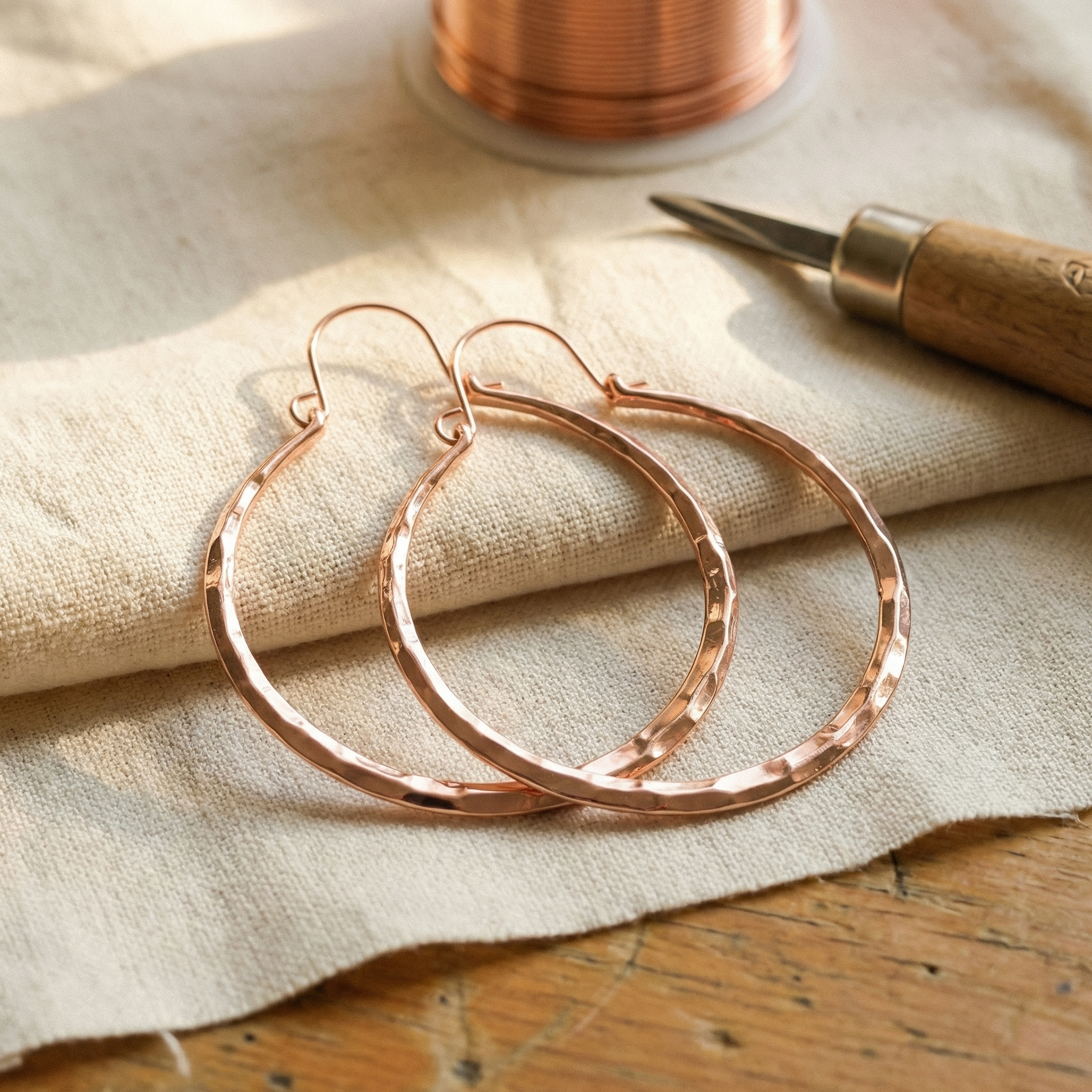 Aspen Copper Earrings