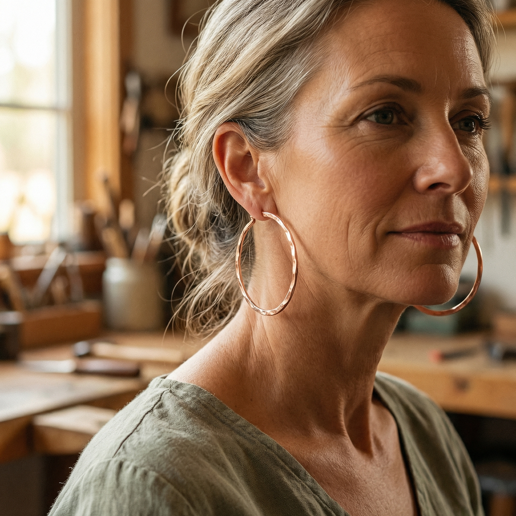 Aspen Copper Earrings