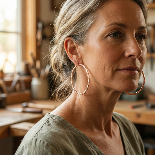 Aspen Copper Earrings