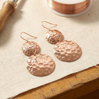 Equinox Copper Earrings