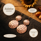 Equinox Copper Earrings