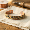 Plait Copper Bracelet