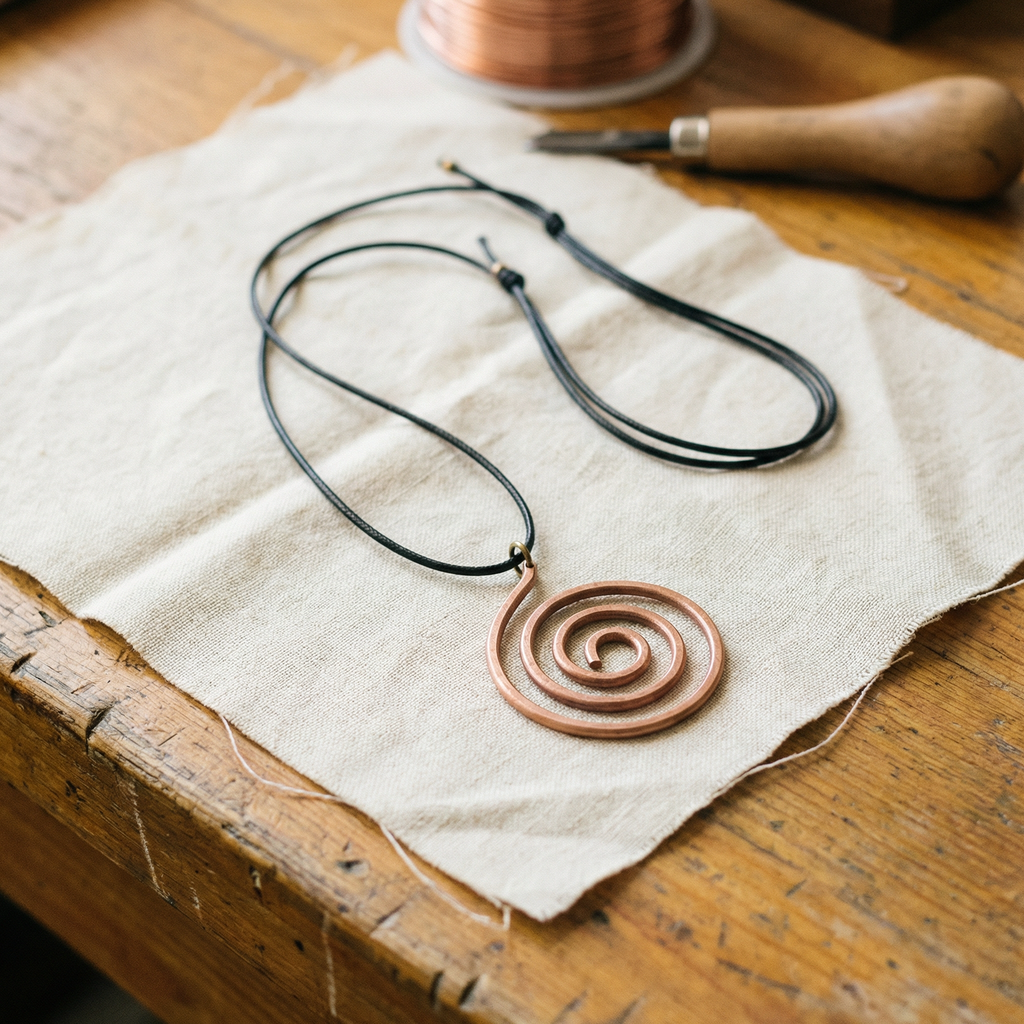 Butte Copper Necklace