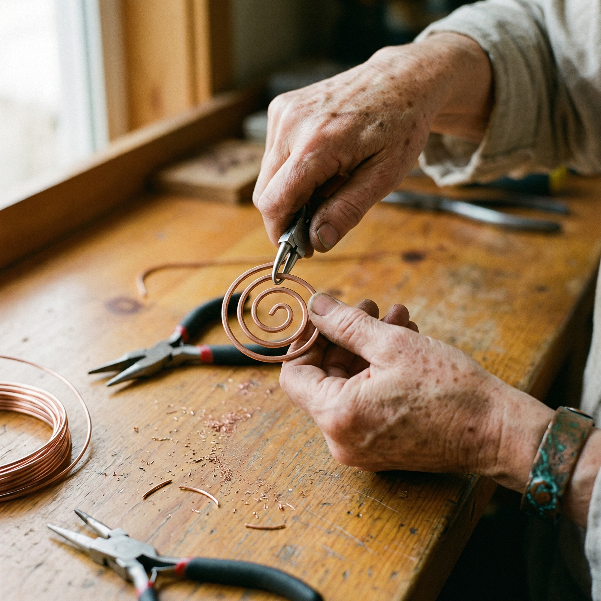 Butte Copper Necklace