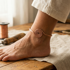 Twist Copper Anklet