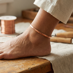 Shingle Copper Anklet