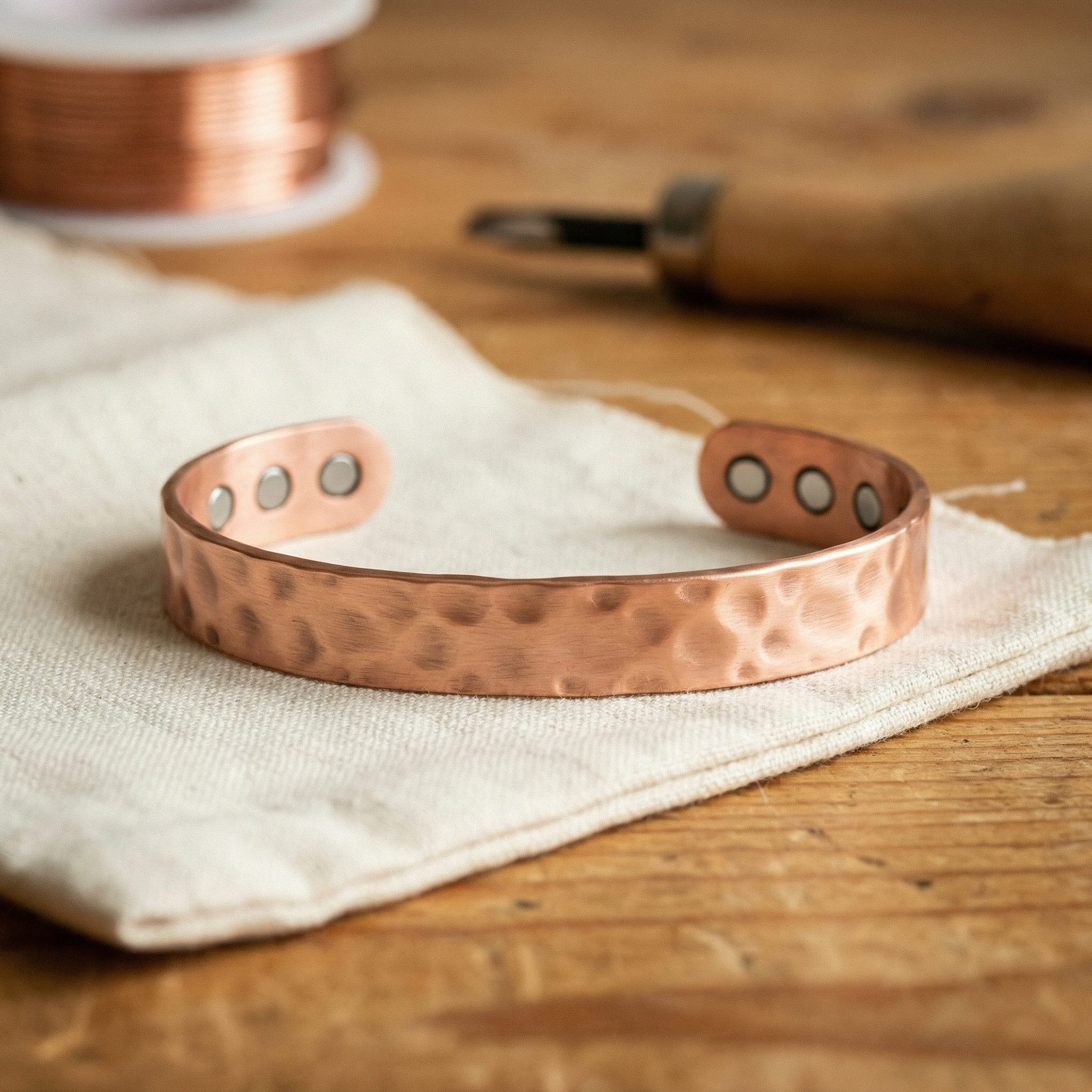 Keystone Copper Bracelet